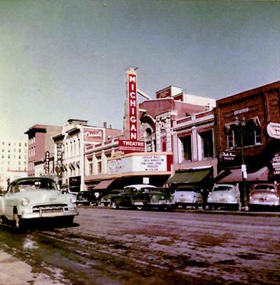 Michigan Theatre - Old Color Snapshot (newer photo)